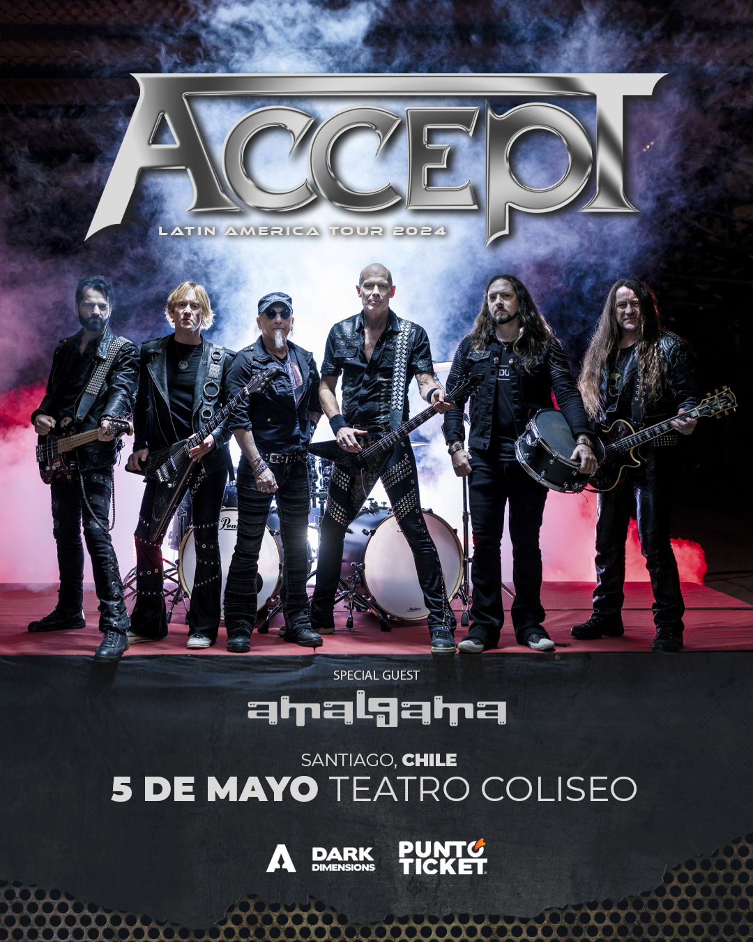 Joel Hoekstra acompañará a Accept en Latinoamérica
